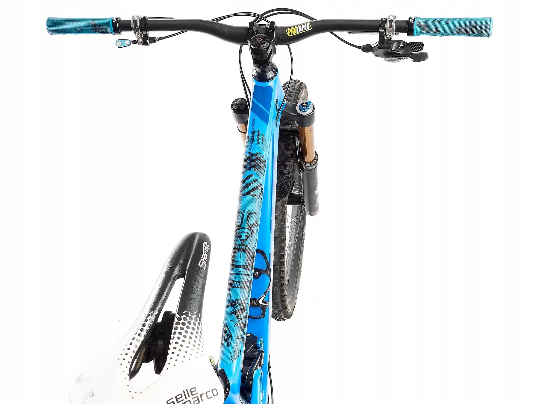 Naklejki Osłona Ochrona Ramy Rowerowej MTB AMS - Pitbull Stan opakowania oryginalne