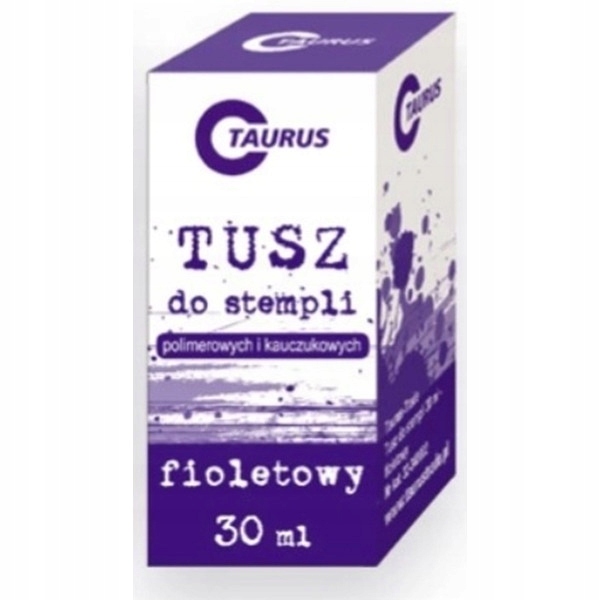 TUSZ DO PIECZĄTEK/STEMPLI FIOLETOWY 30ml EAN (GTIN) 5901912220362