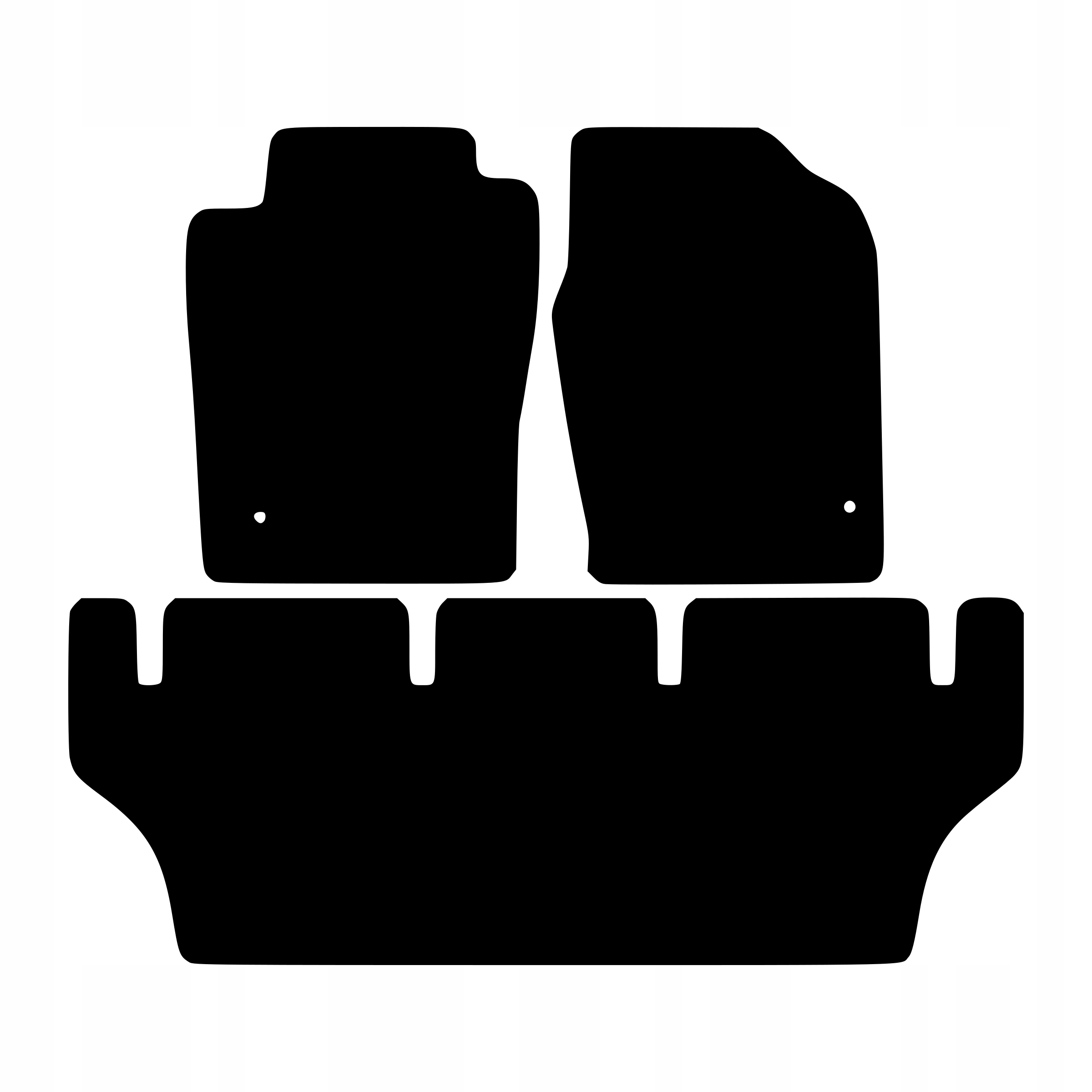 Килимки Тео Студія велюрові 1258-ІГРАШКА/03/W8/РІК/NBB/L0 3 el.