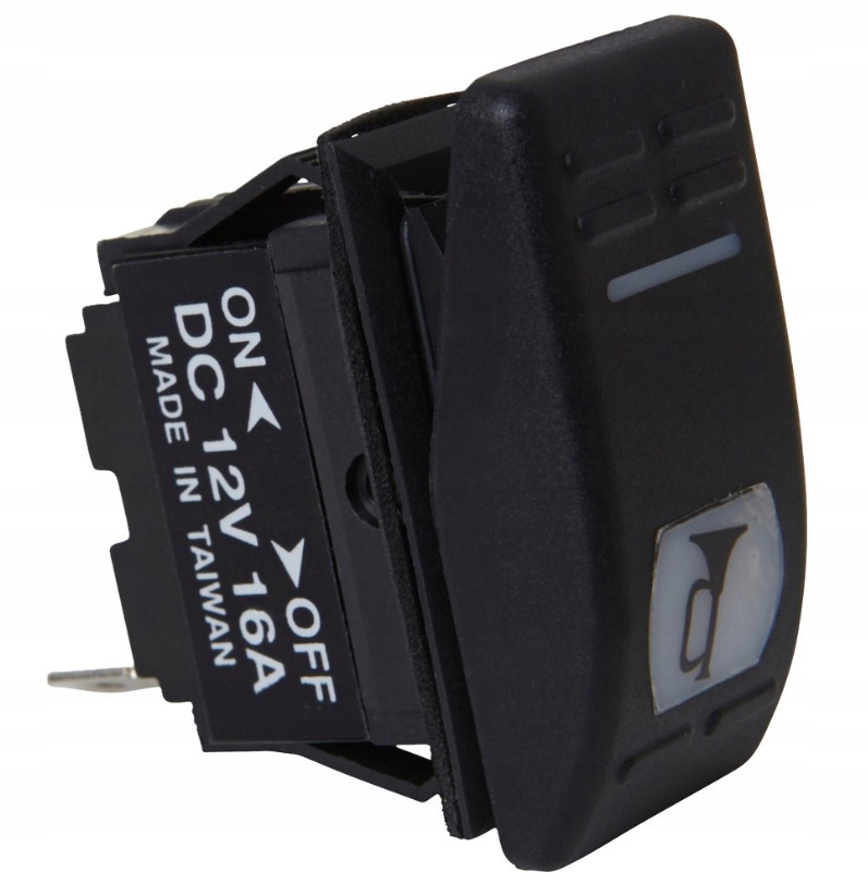 Włącznik wyłącznik LED IP65 z szablonami do naklejenia