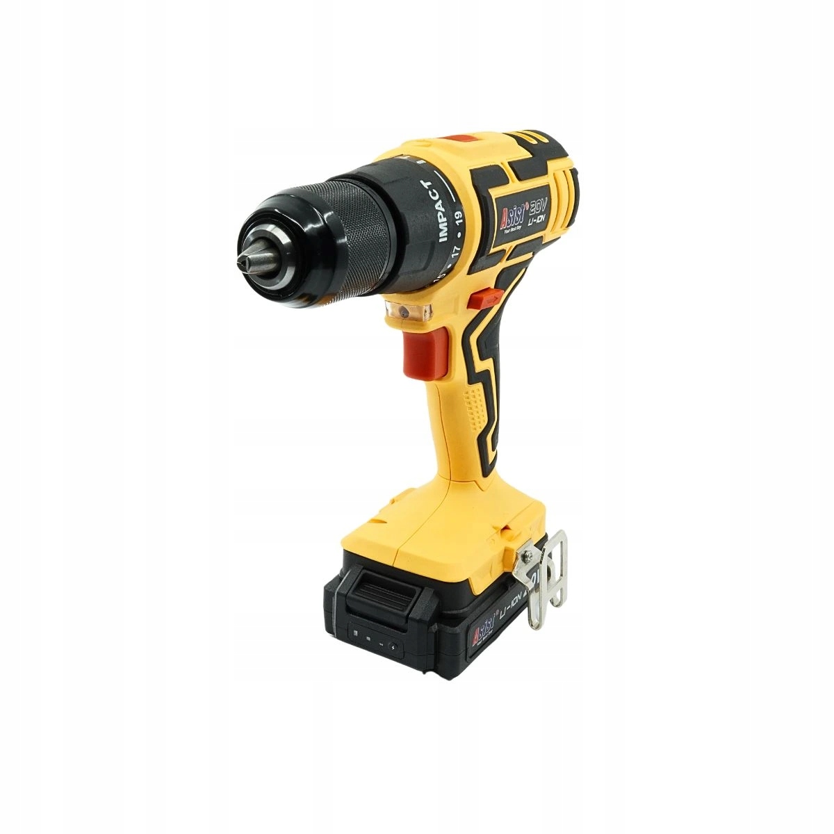 Aku Gang AE2V20A-201P-BMC Aku vrtačka s příklepem 20 V, 2,0 Ah Start Set