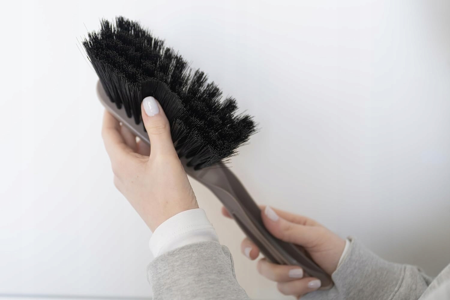 Levně Ruční Metla S Lopatkou A Gumovým Okrajem Pro Kuchyň A Koupelnu