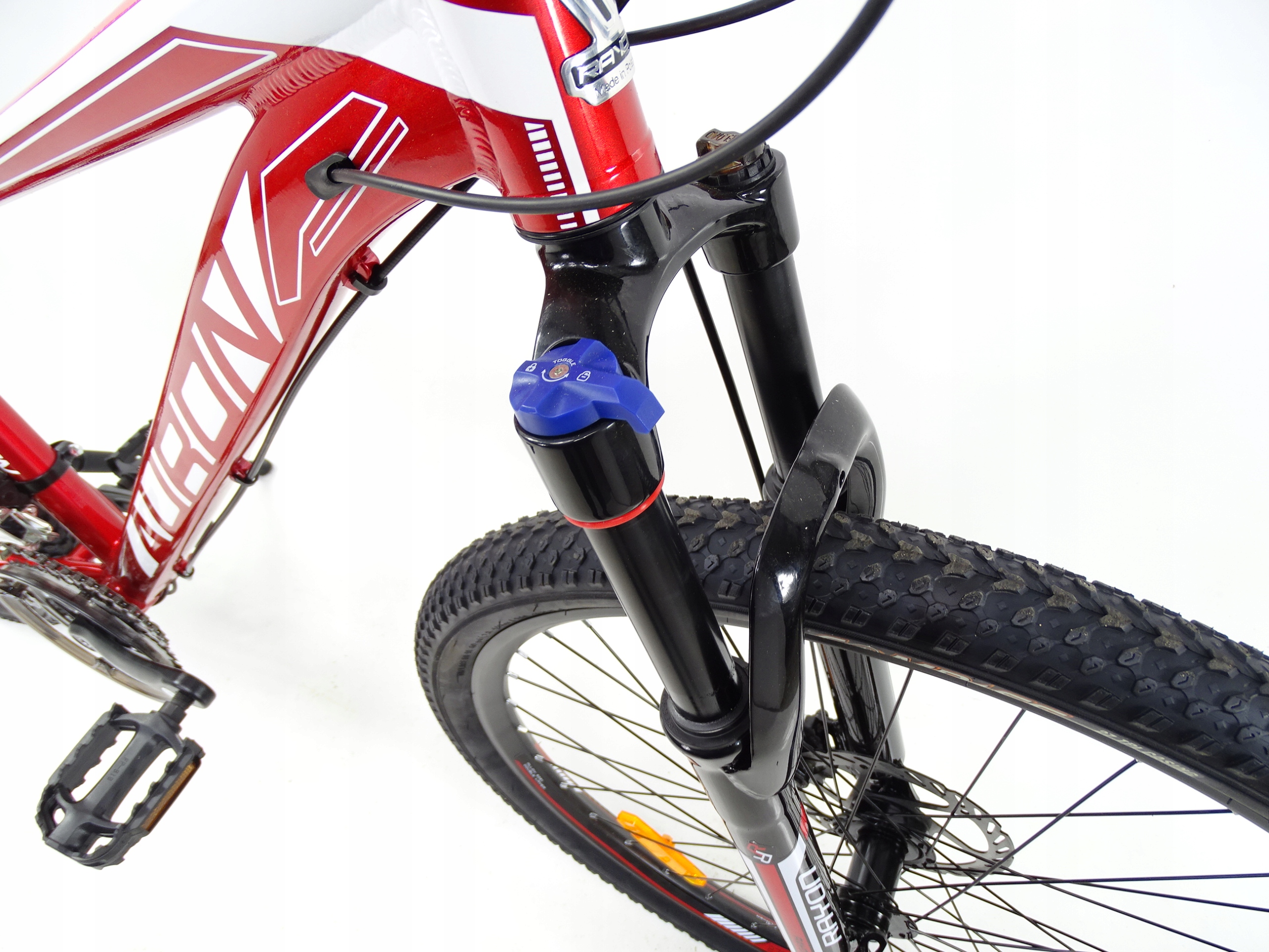 Rower na komunie RAYON AURON 27,5 TARCZÓWKI ALTUS s-17" czerwony blokada Marka R-RAYMON