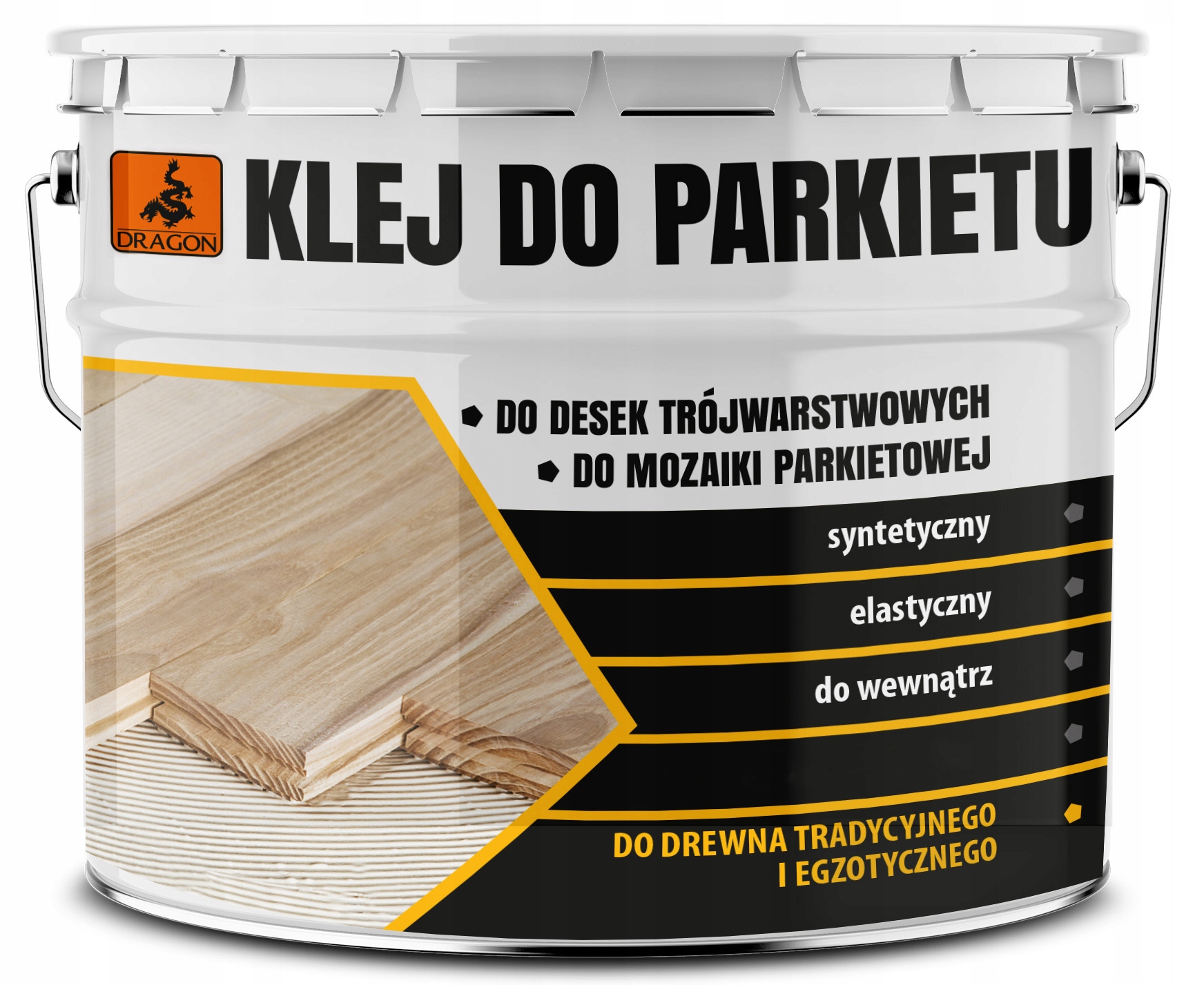 Klej Do Parkietu Paneli Podłogowych Syntetyczny Dragon 25kg