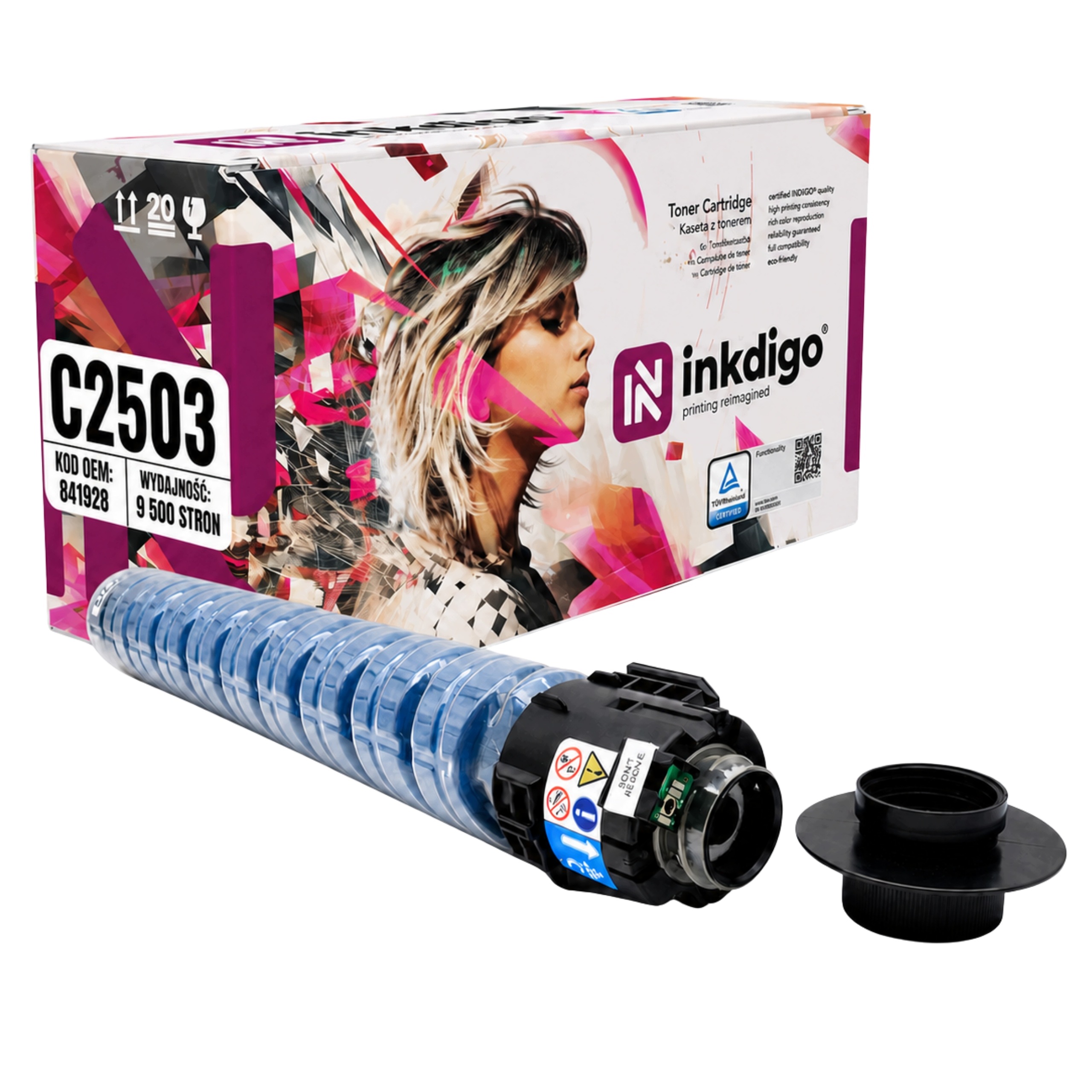 Toner pro Ricoh Mp C2011 C2503SP C2503ZSP C2503 Cy