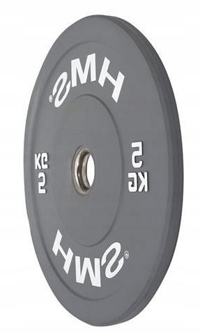 Hms CBR05 Šedý Olympijský Talíř Bumper 5 Kg Pogumovaný