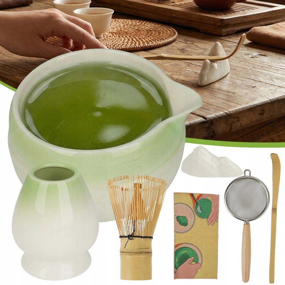 Zestaw Do Matcha Zestaw 7 Części Zaprojektowany Dla Początkujących I Pros
