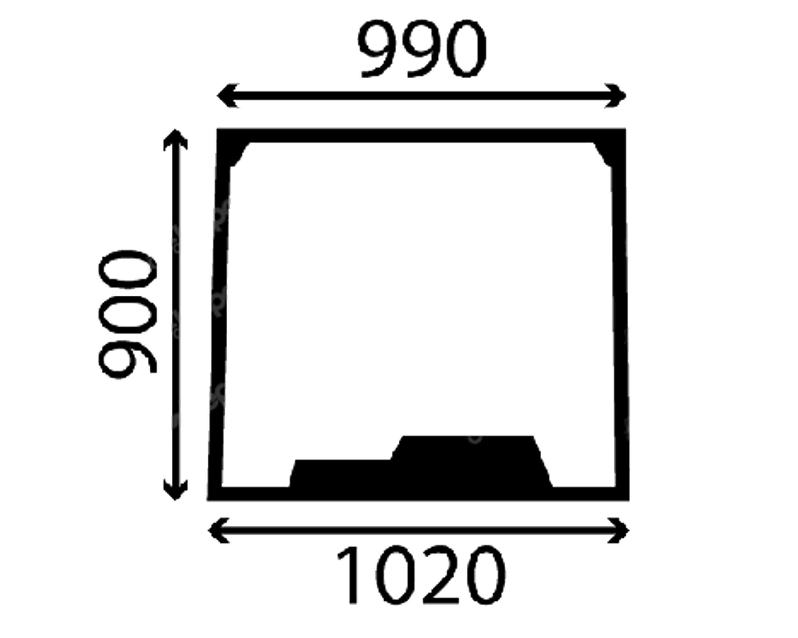 sklo Yanmar zadní 113218 (3413)