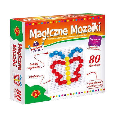 

Magiczne Mozaiki Alexander 80 Elementów