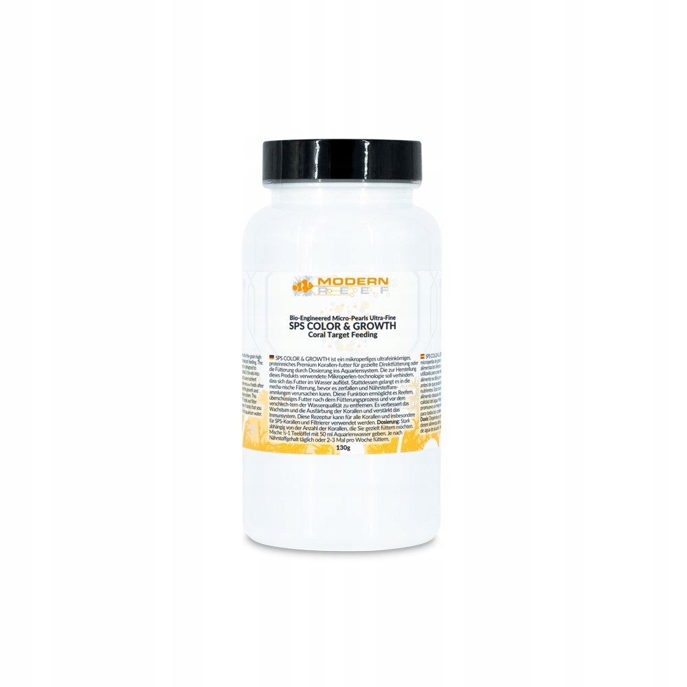 Levně Modern Reef Sps Color & Growth (Micro-Pearl) 130 g – krmivo pro korály