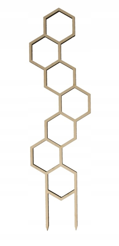 

Podpórka Pergola Drewniana Do Storczyków 58 CM