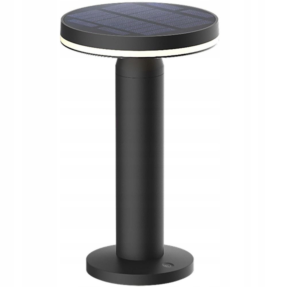 Solární venkovní Led stolní lampa černá do zahrady, na terasu Carli