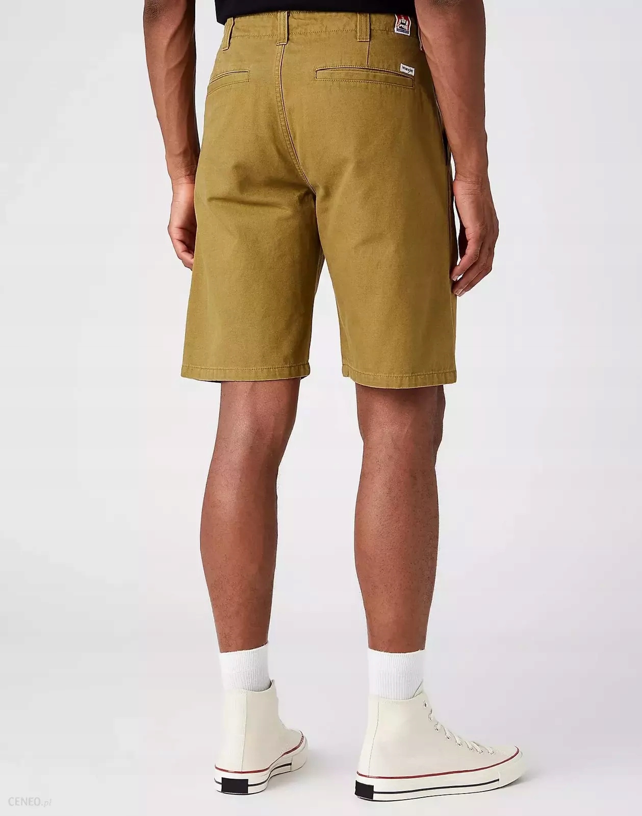 Pánské kraťasy Wrangler Casey Relaxed Olive Drap W10PCM61J W36