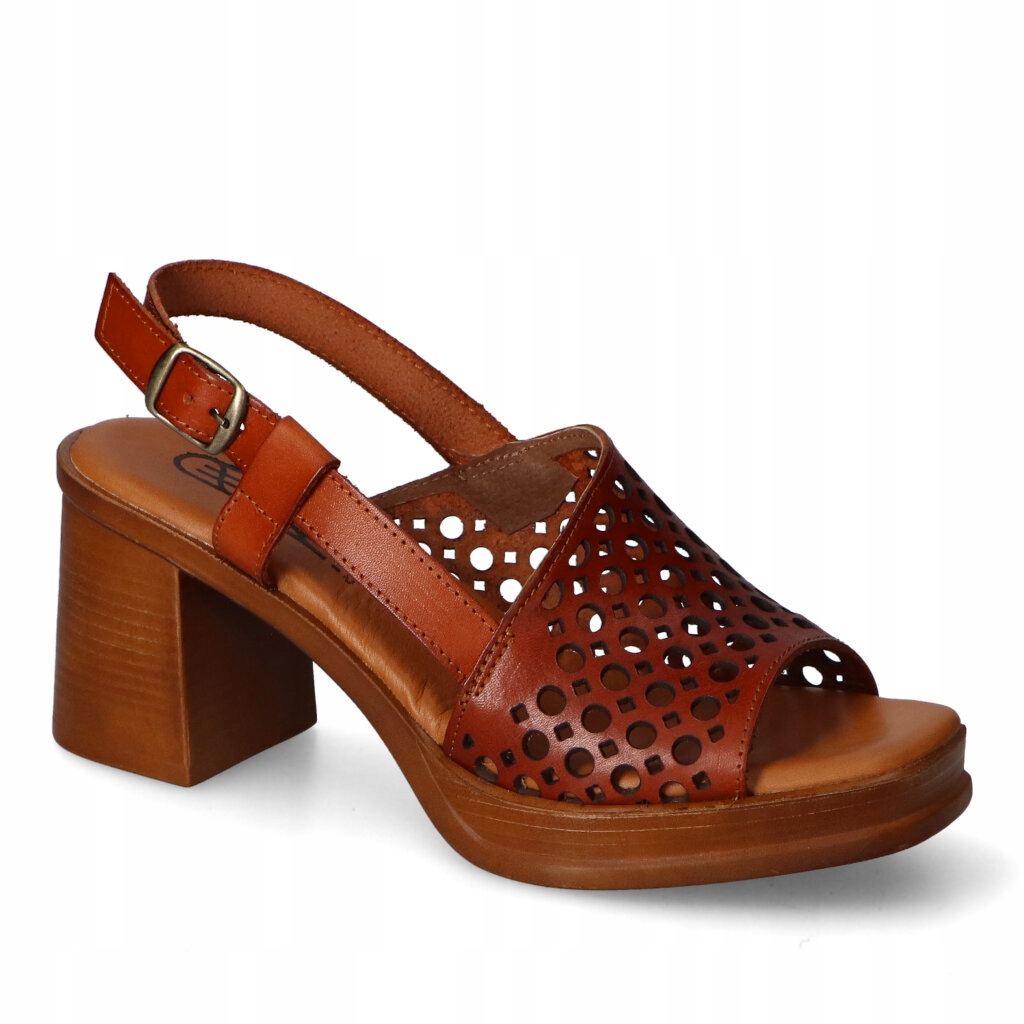 Sandały Hee 26544-LASER/Cuero Brązowe lico 39