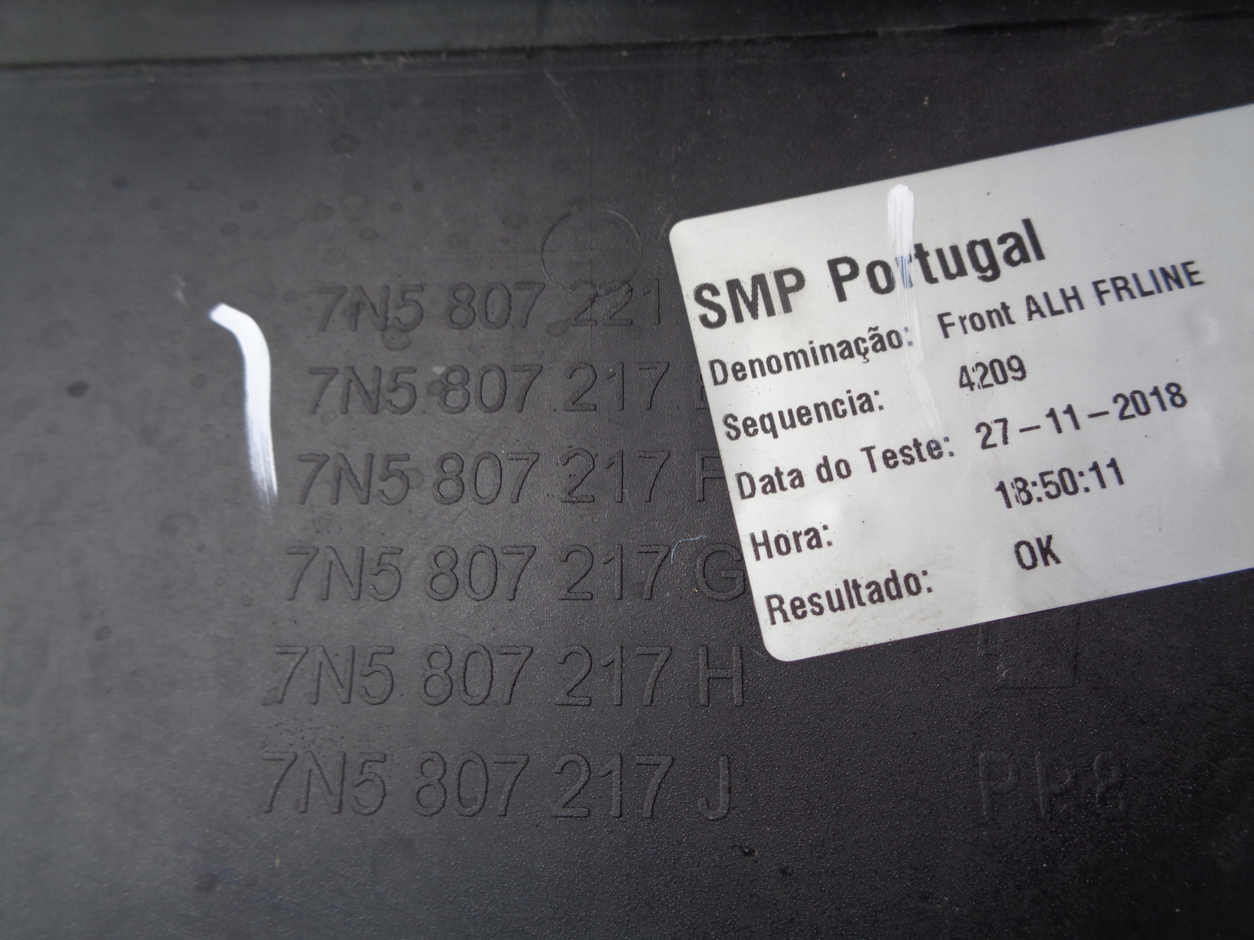 front bumper SEAT ALHAMBRA 7N5 10- NR 46471