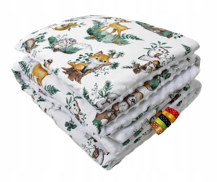 

kocyk Minky 75x100 kołderka poduszka