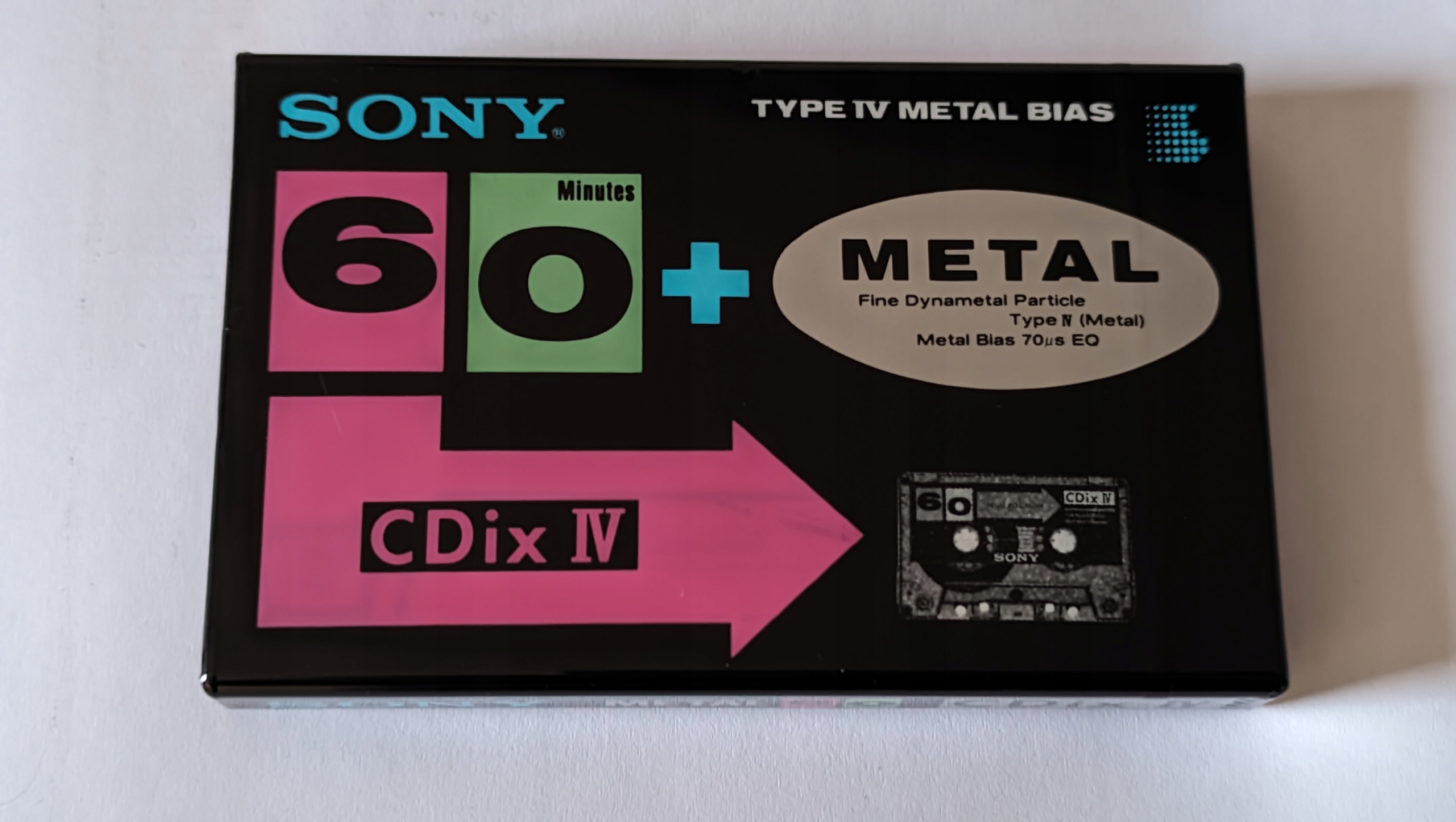Sony CDix IV Metal 60 1991r Japan 1szt.