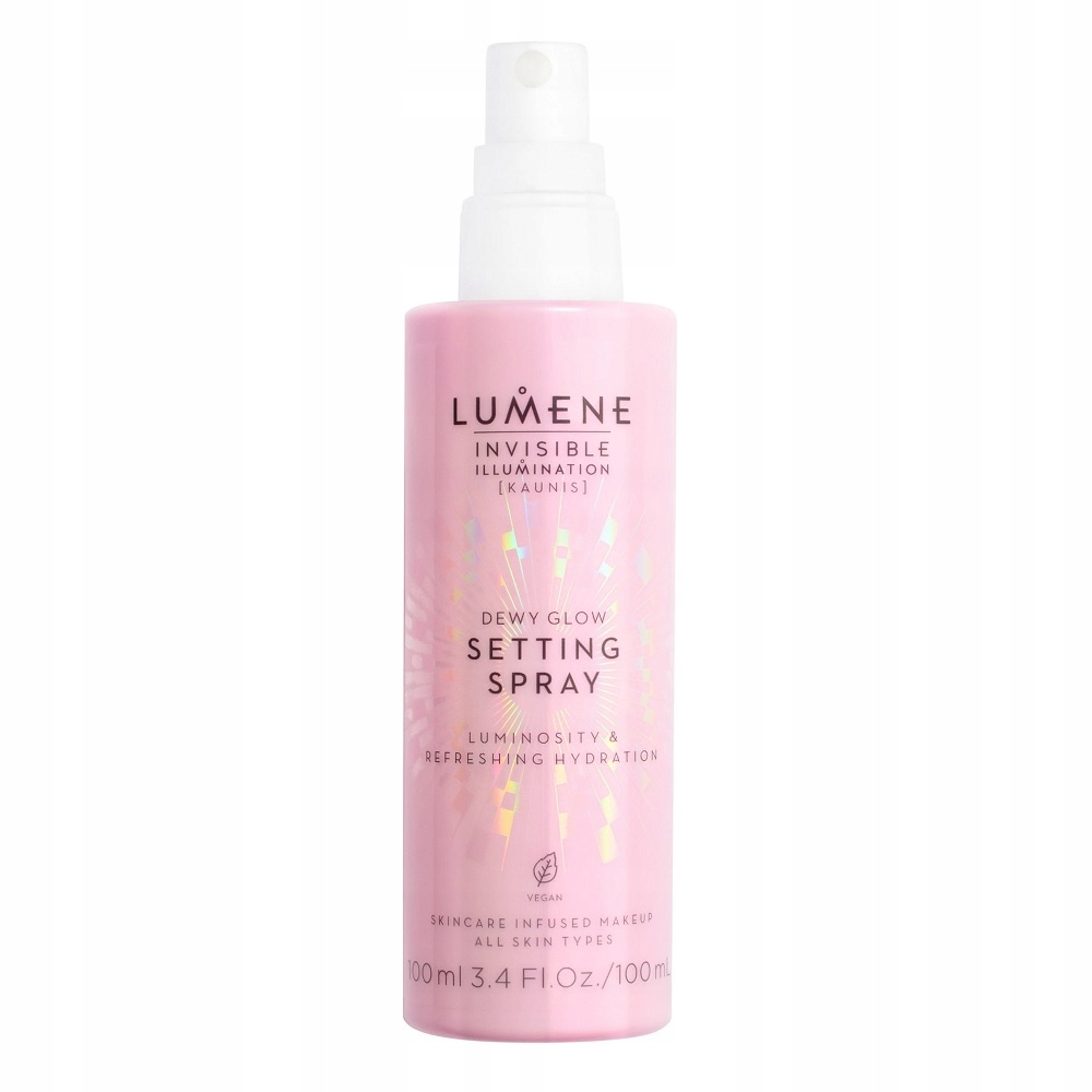 Lumene Invisible Illumination Dewy Glow fixační sprej na make-up 100 ml