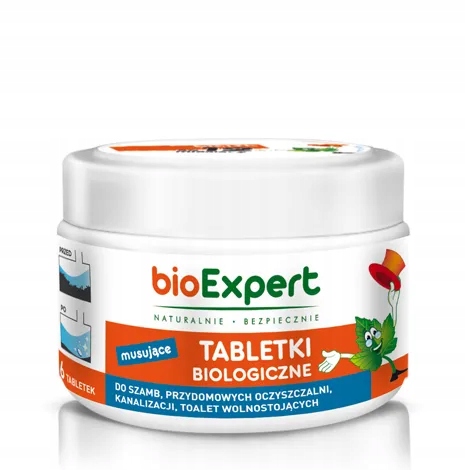 

Tabletki biologiczne bioExpert do szamb 6 sztuk