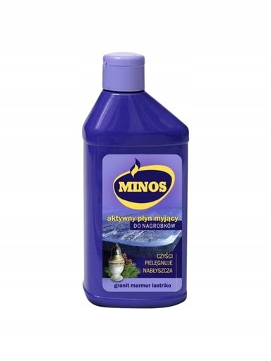 Levně 8x Minos Aktivní mycí prostředek na náhrobky hrobů mramor Granit 270 ml