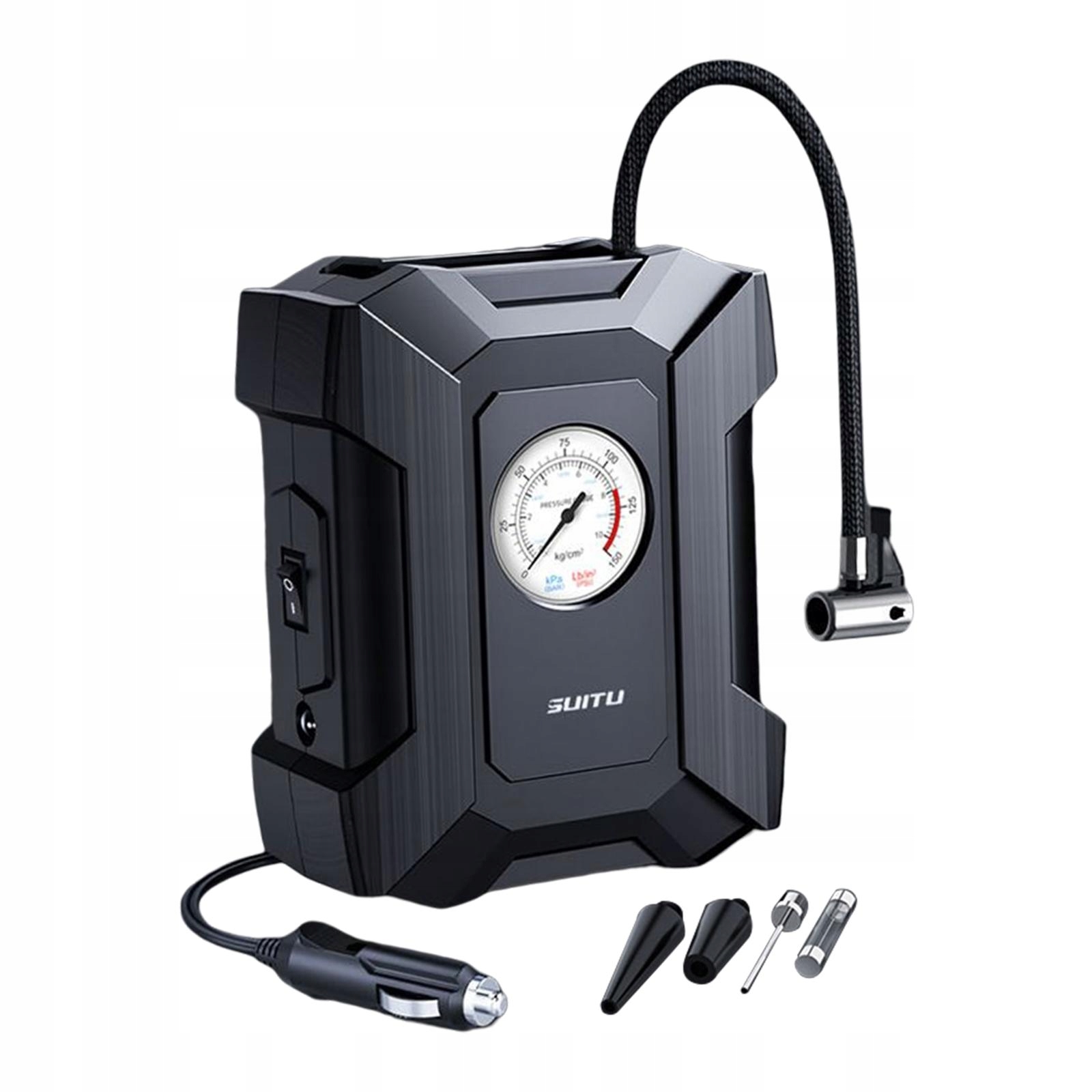 Nadmuchiwana pompa do opon samochodowych Inflator opon bez pudełka EAN (GTIN) 4037419638681