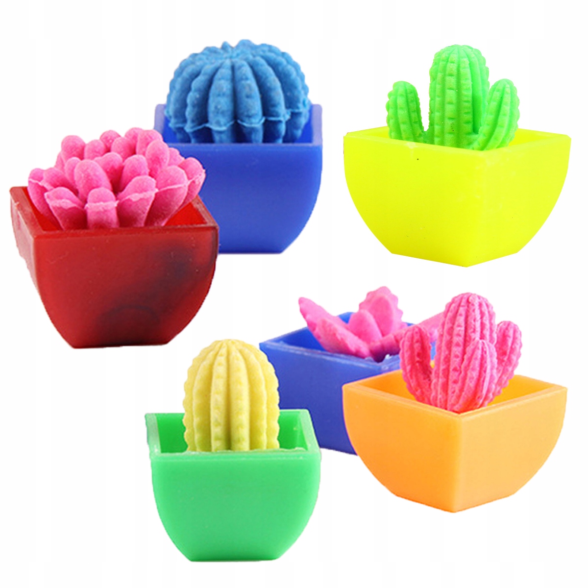 48x MAGICZNY KAKTUS ROSNĄCY W WODZIE DONICZKA SENSORYCZNY ROŚLINA DO ZABAWY Marka Perfect