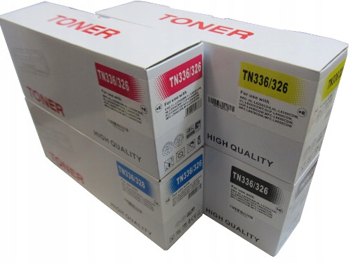

4x Toner do Brother TN-326 TN336 DCP-L8450 HLL8250