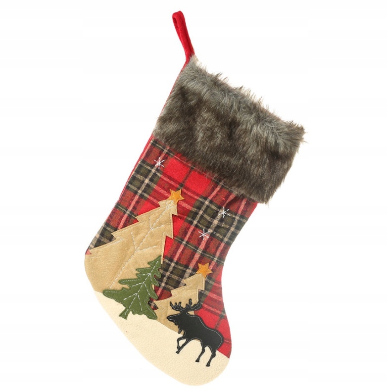 

Świąteczna Skarpeta Dekoracyjna 44cm