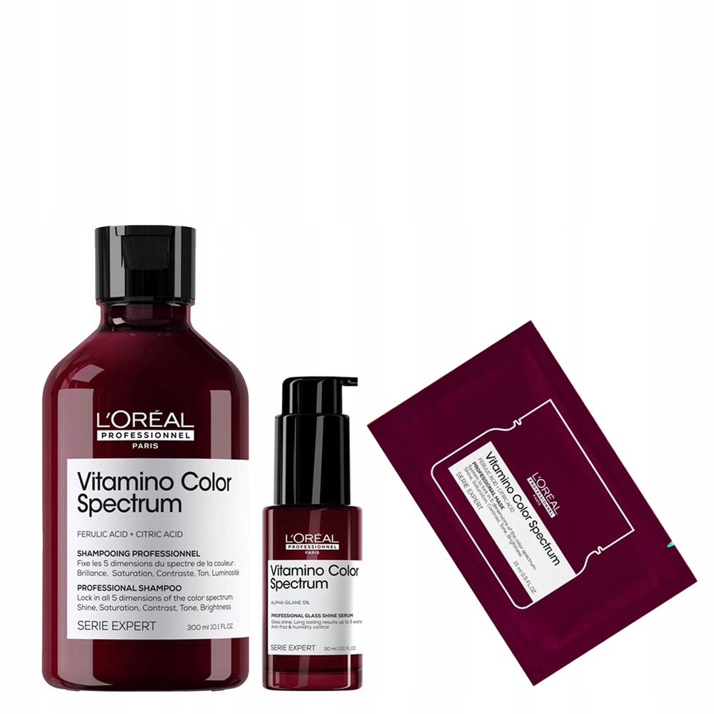 Loreal Vitamino Color Spectrum barvené vlasy šampon sérum 30 ml +dárek