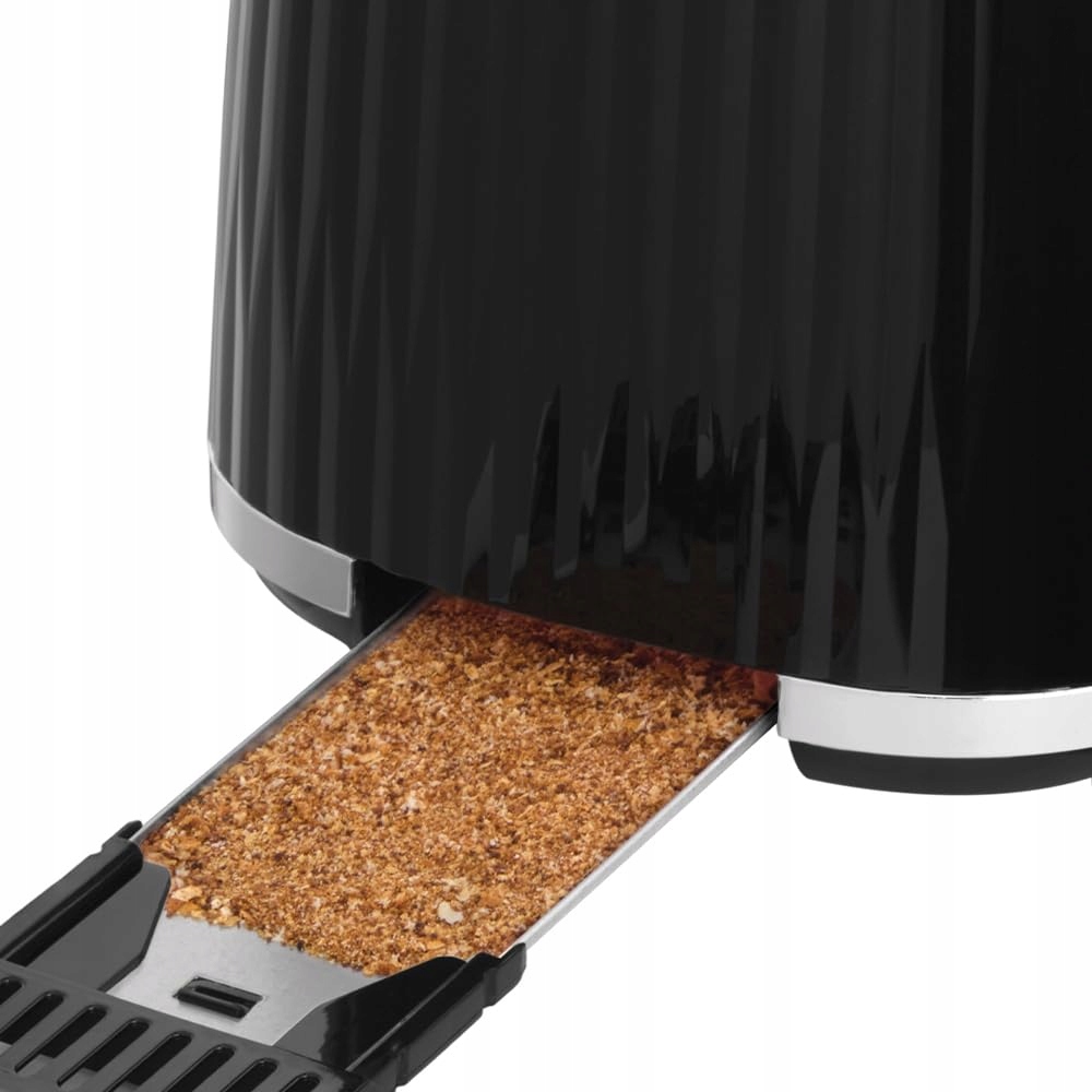 RUSSELL HOBBS Toster 2 Kromki 6 Stopni Czarny Z Podgrzewaczem — miniatura 5