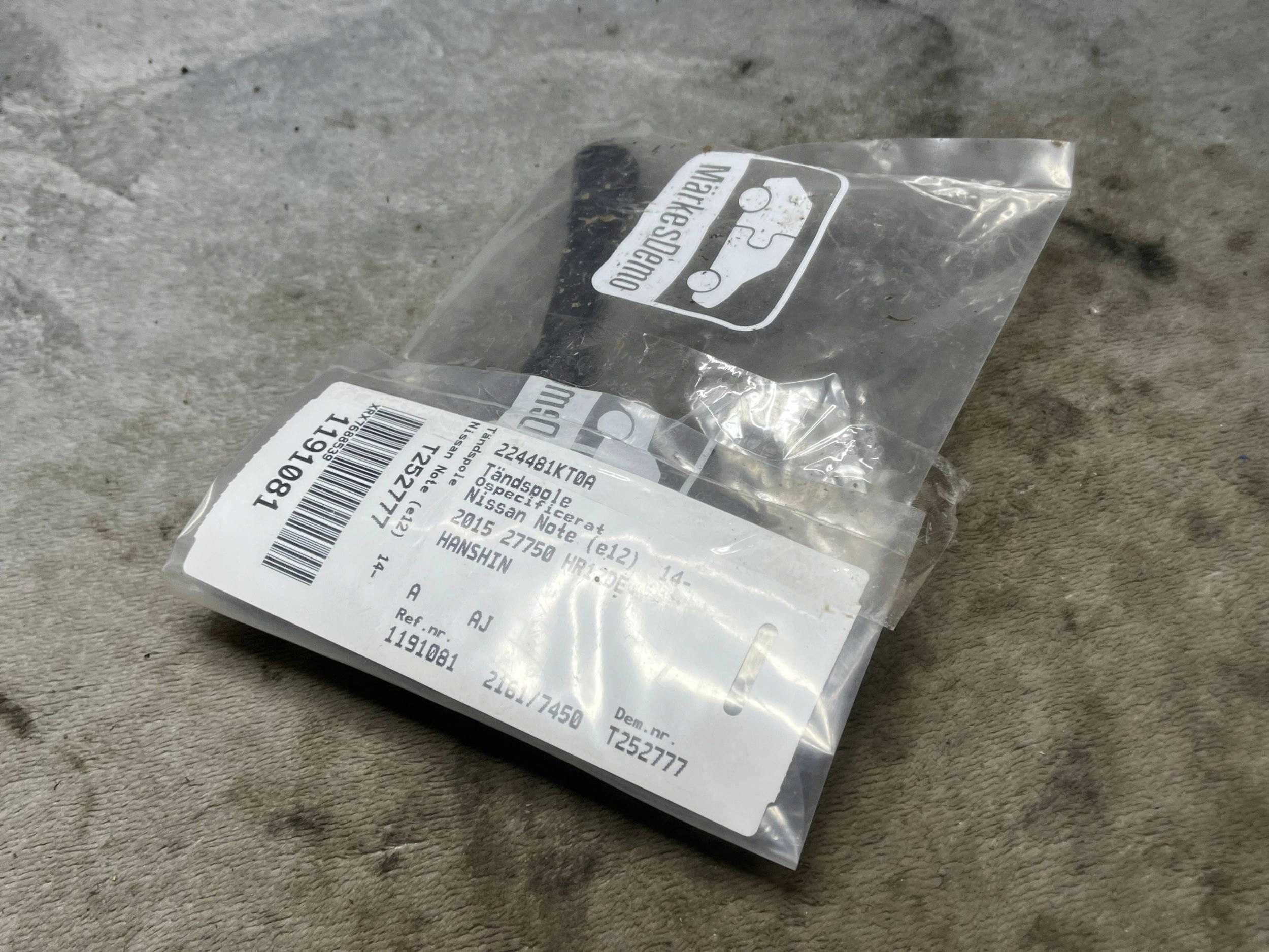 Bobine d’allumage Nissan Note (E12) 224481KT0A