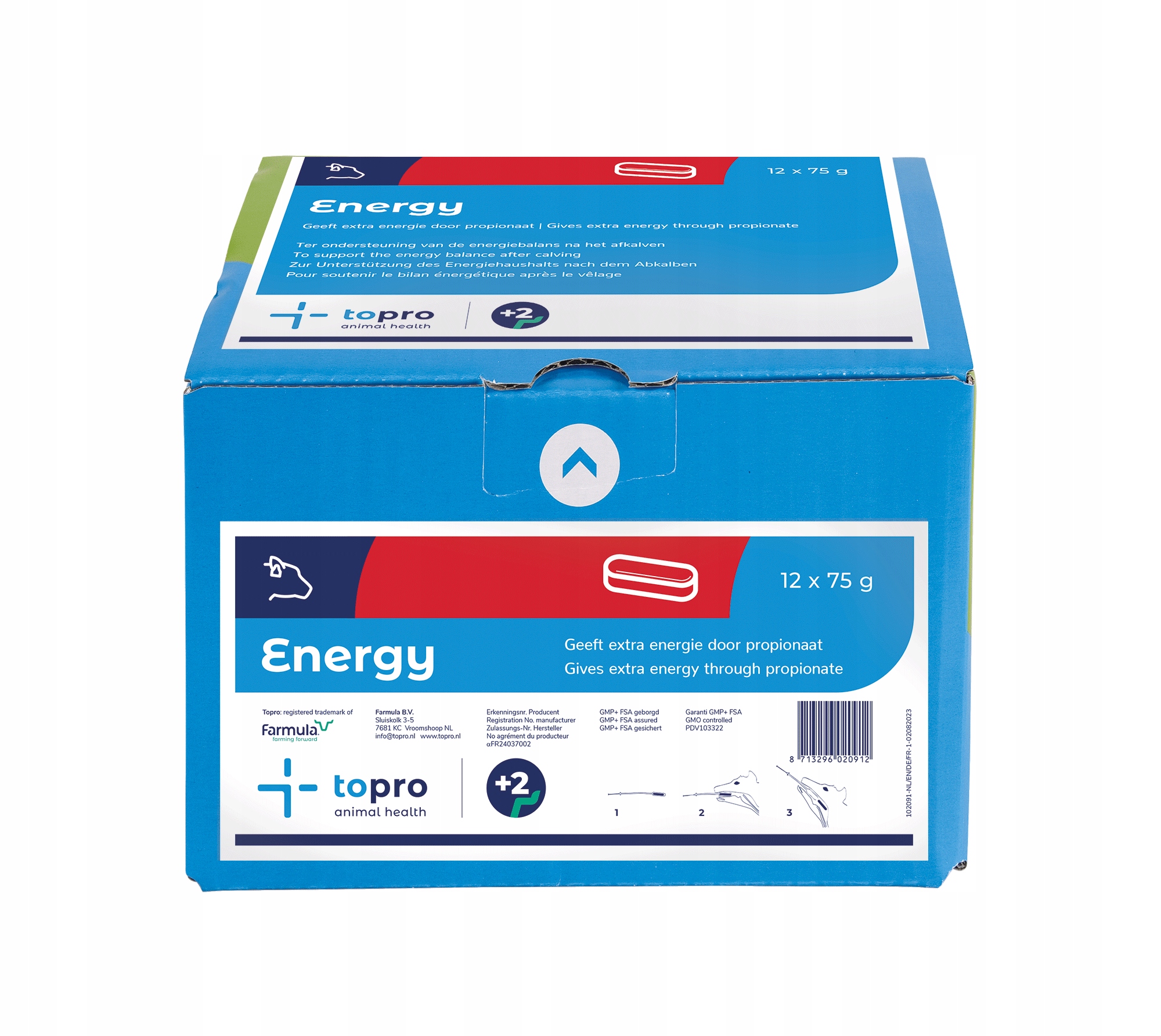 Bolus Energetyczny energia dla krów po wycieleniu na ketozę Energy 12szt