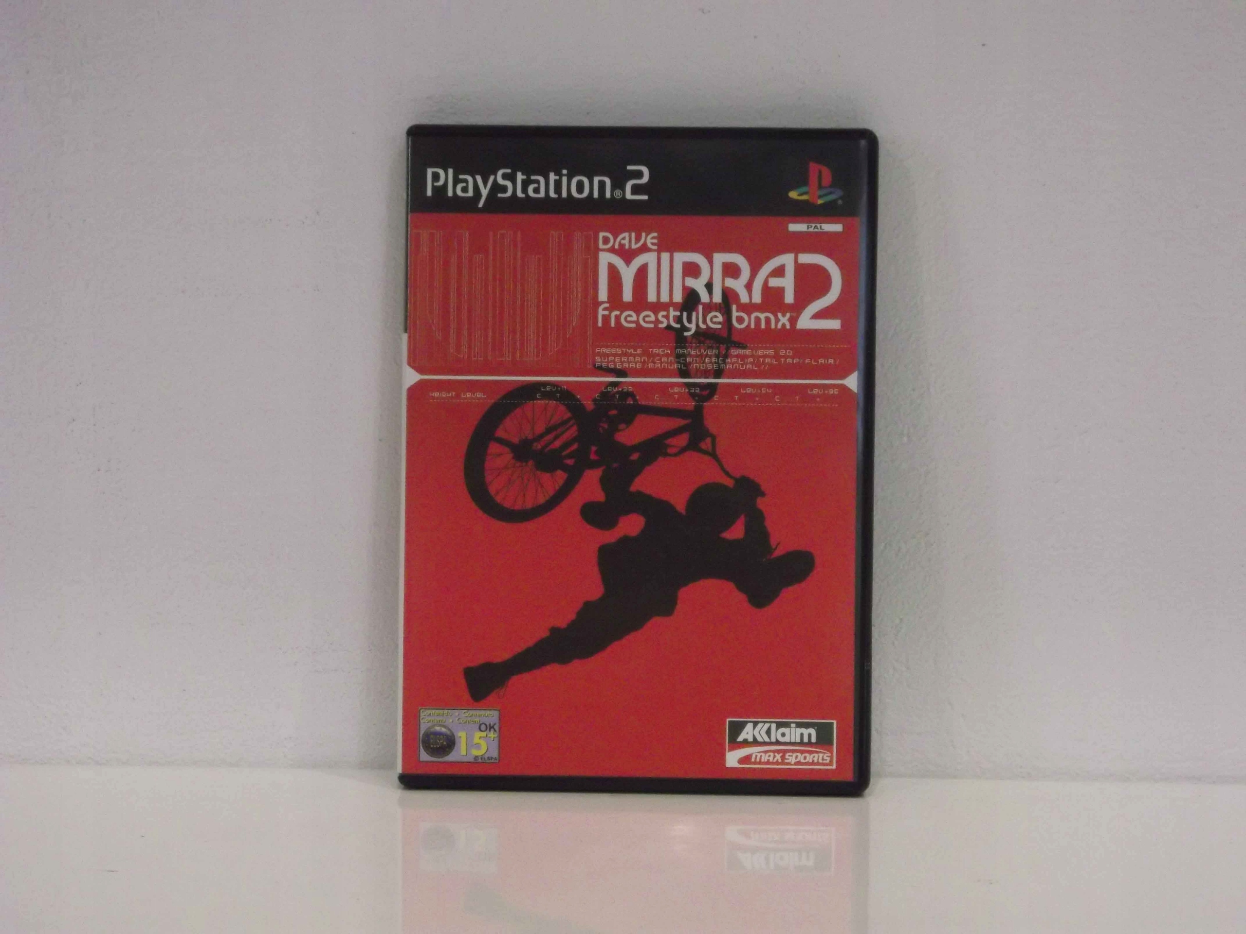 DAVE MIRRA FREESTYLE BMX 2 PS2 Platforma Sony PlayStation 2 (PS2)