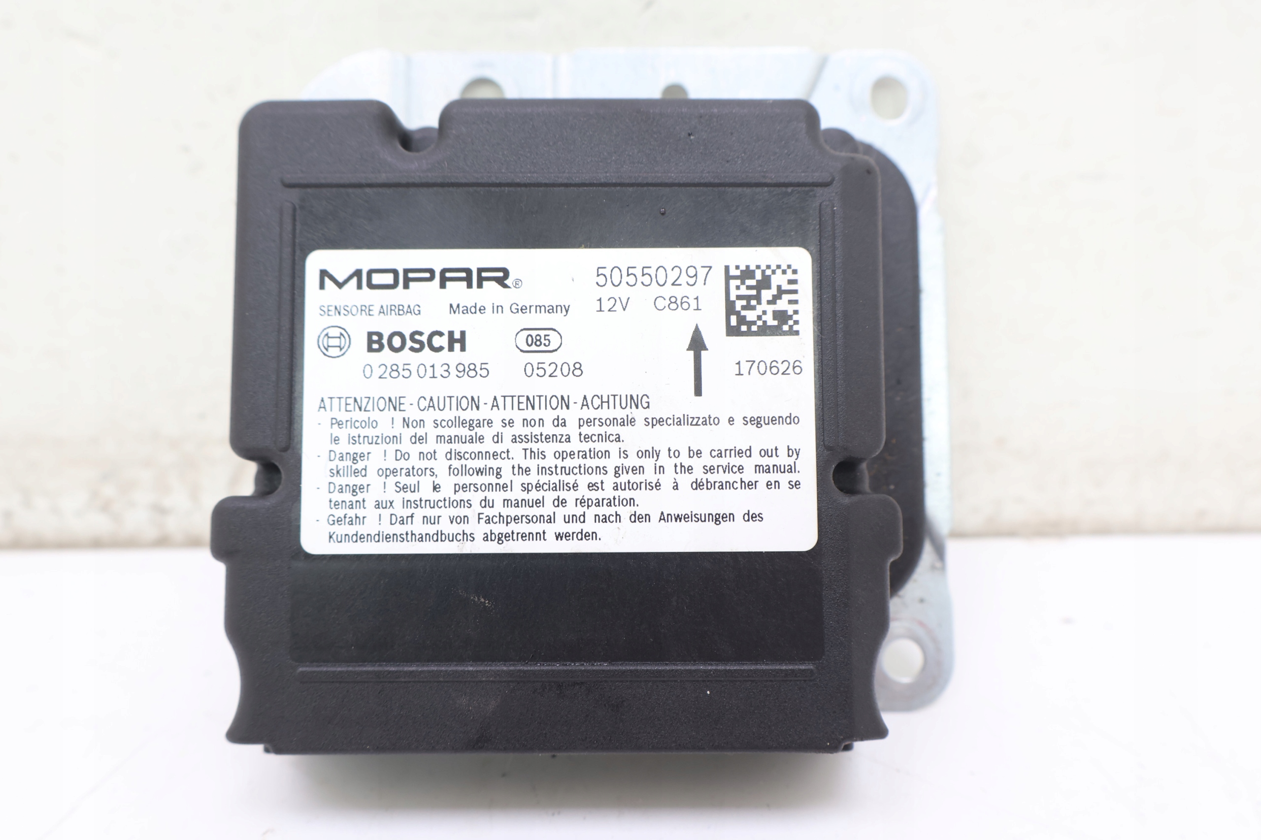 подушки безопасности ALFA ROMEO GIULIA 2016-