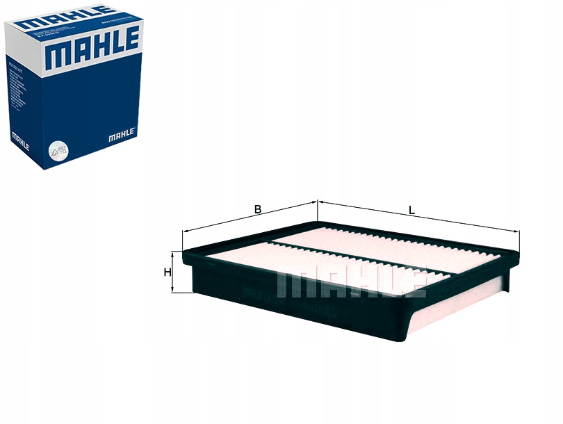 3540/RS4 - MAHLE ВОЗДУШНЫЙ ФИЛЬТР 281133S100 HA718 0986AF2409