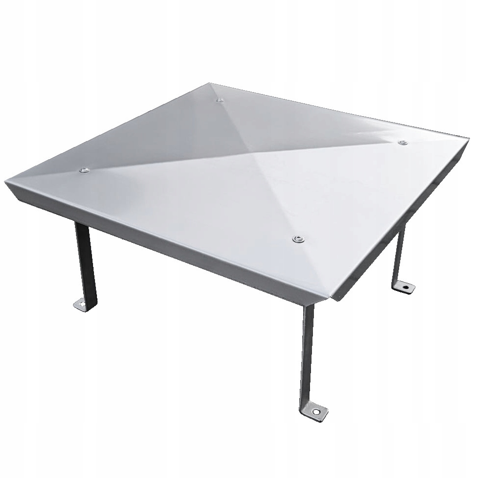 Nerezová komínová strieška 60 x 90 cm, násada na komín