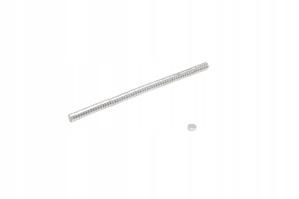 

Magnes Neodymowy Walcowy Mw 3x1 mm N38 10 szt