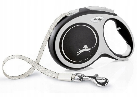 Levně Vodítko Flexi New Comfort Vodítko Leash L 8m černé