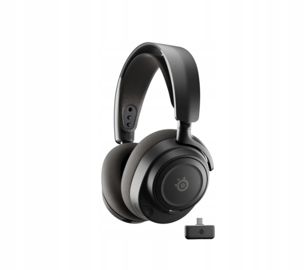Słuchawki SteelSeries Arctis Nova 7P Wireless Gen 2 Nauszne Czarne