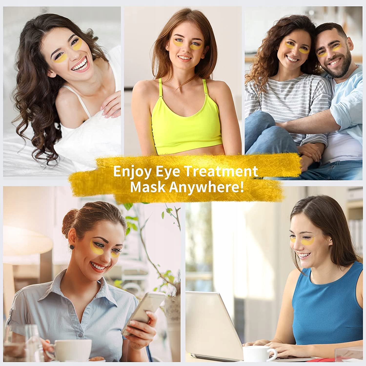 PŁATKI POD OCZY WITAMINA C 60 szt Rodzaj żel