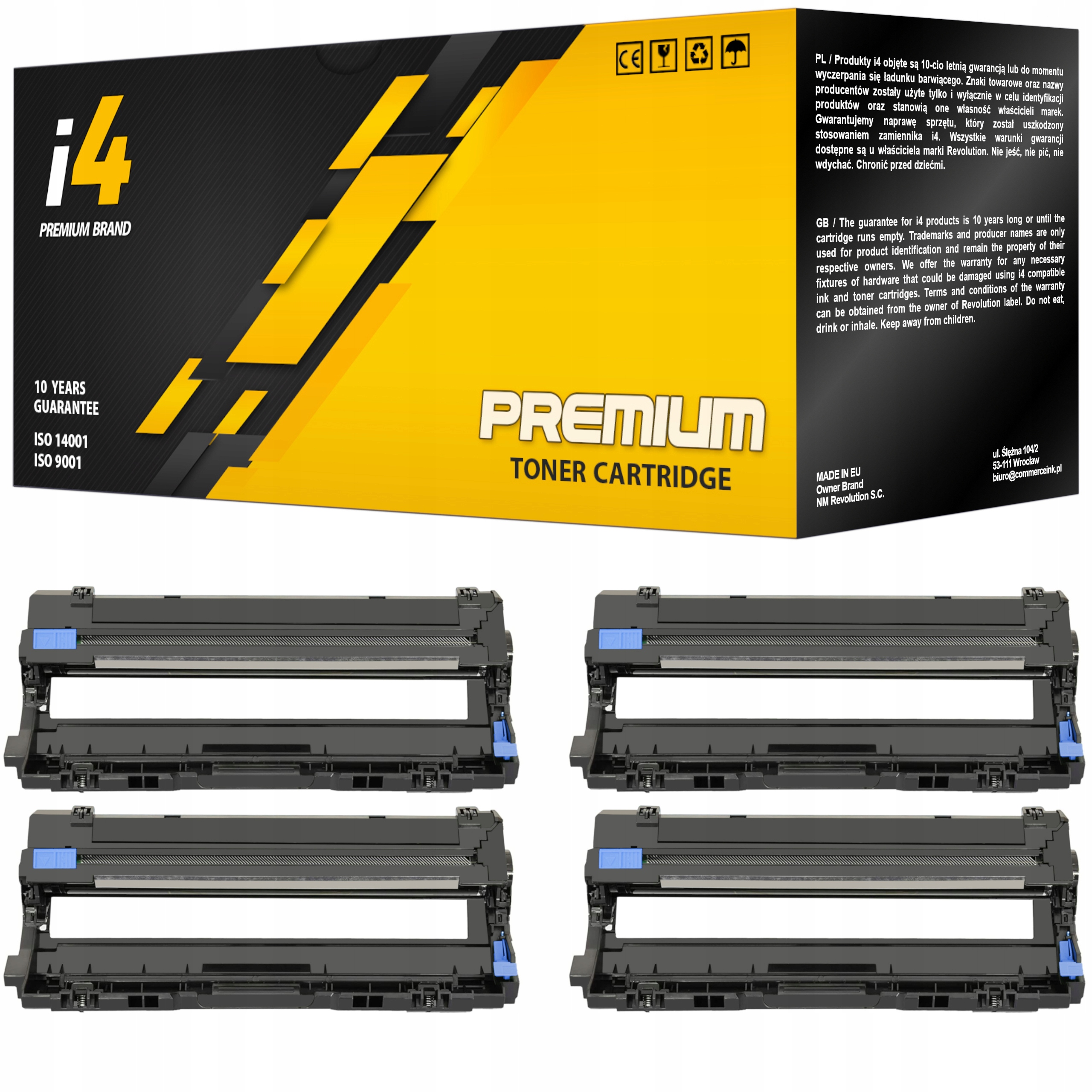 4x Buben DR-243 Pro Tiskárnu Brother DCP-L3510CDW DCP-L3550CDW HL-L3270CDW