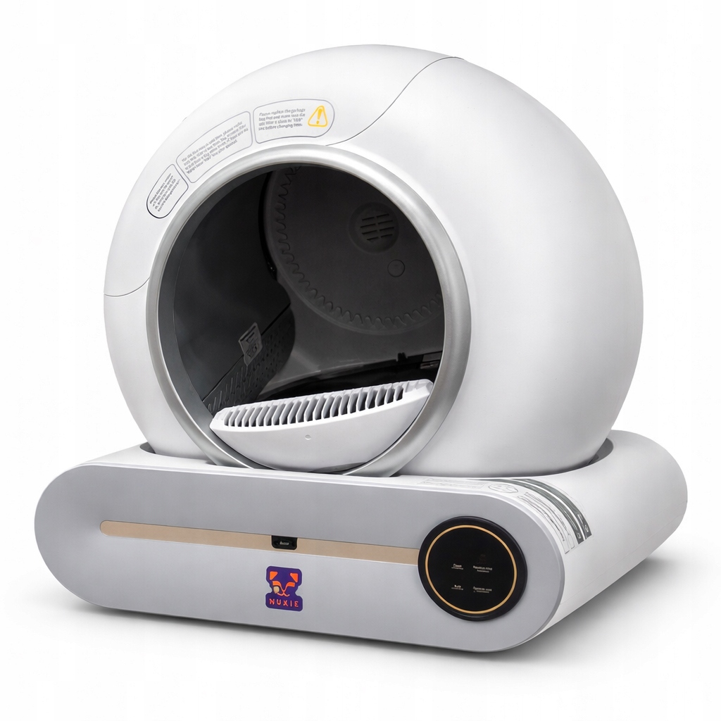 Levně Samočistící automatická toaleta pro kočky Wifi Inteligentní 65L