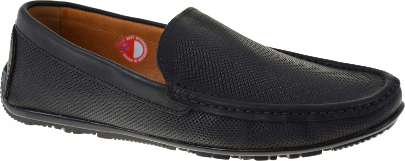 Pánské Mokasíny Agda 1573/3 Přírodní Kůže Elegantní Kupte Nyní! Vel.