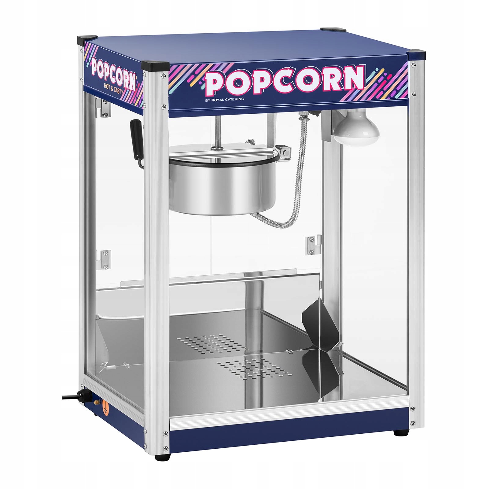 Stroj na popcorn 1350 ml 110 s 8 oz Royal Catering RCPR-1350