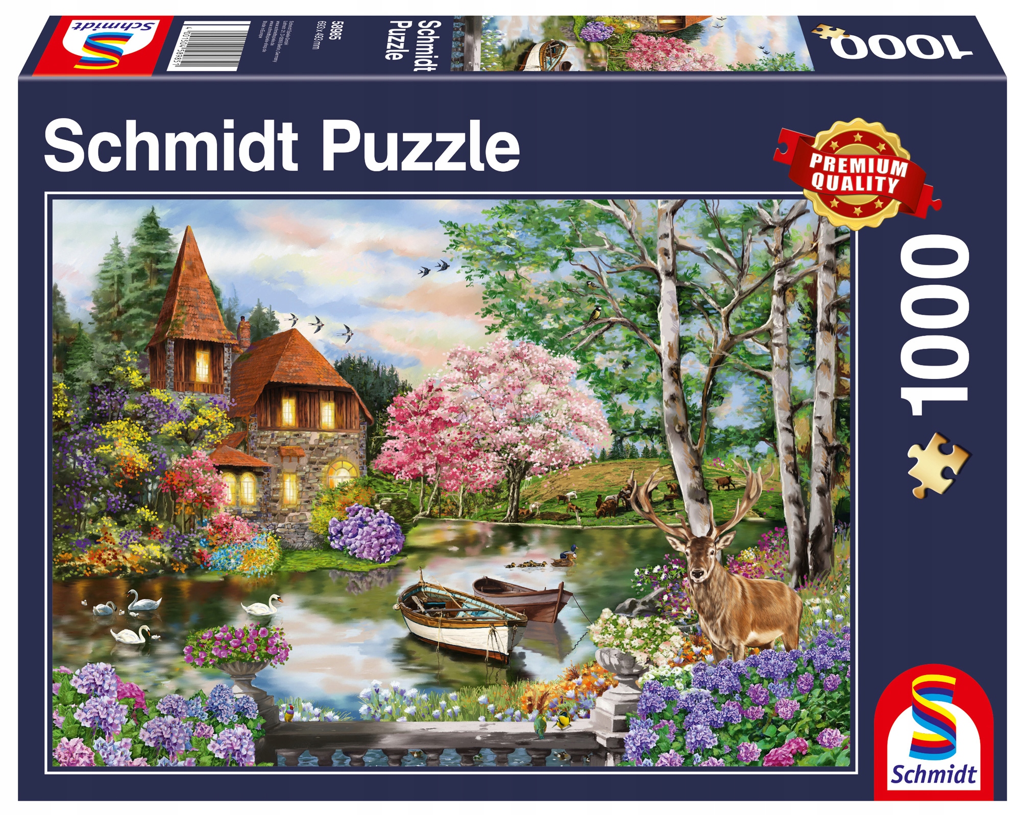 

Schmidt Pq Puzzle 1000 el Dom nad jeziorem