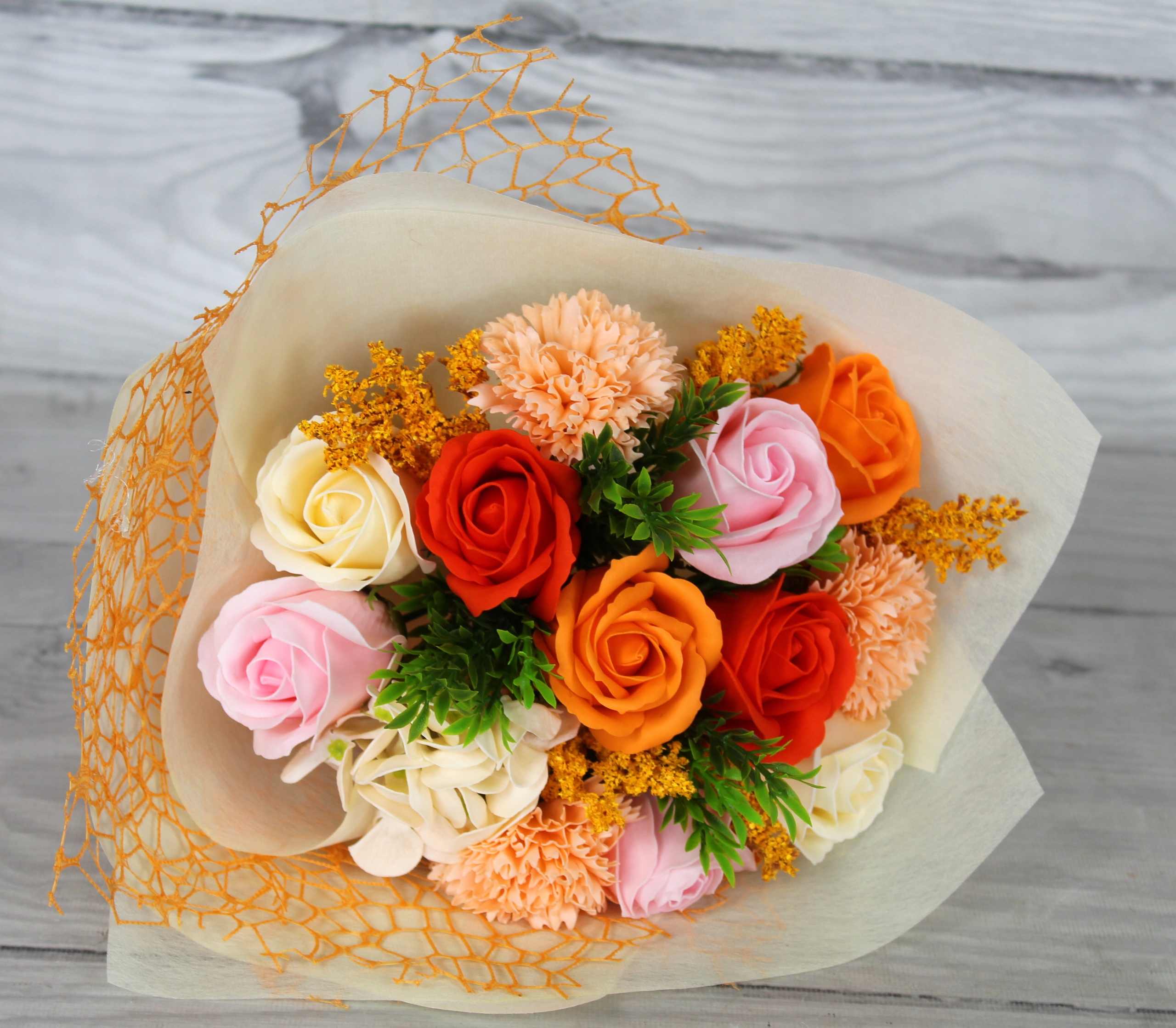 BUKIET KWIATY MYDLANE DZIEŃ KOBIET PREZENT Kod producenta Kwiaty Mydlane