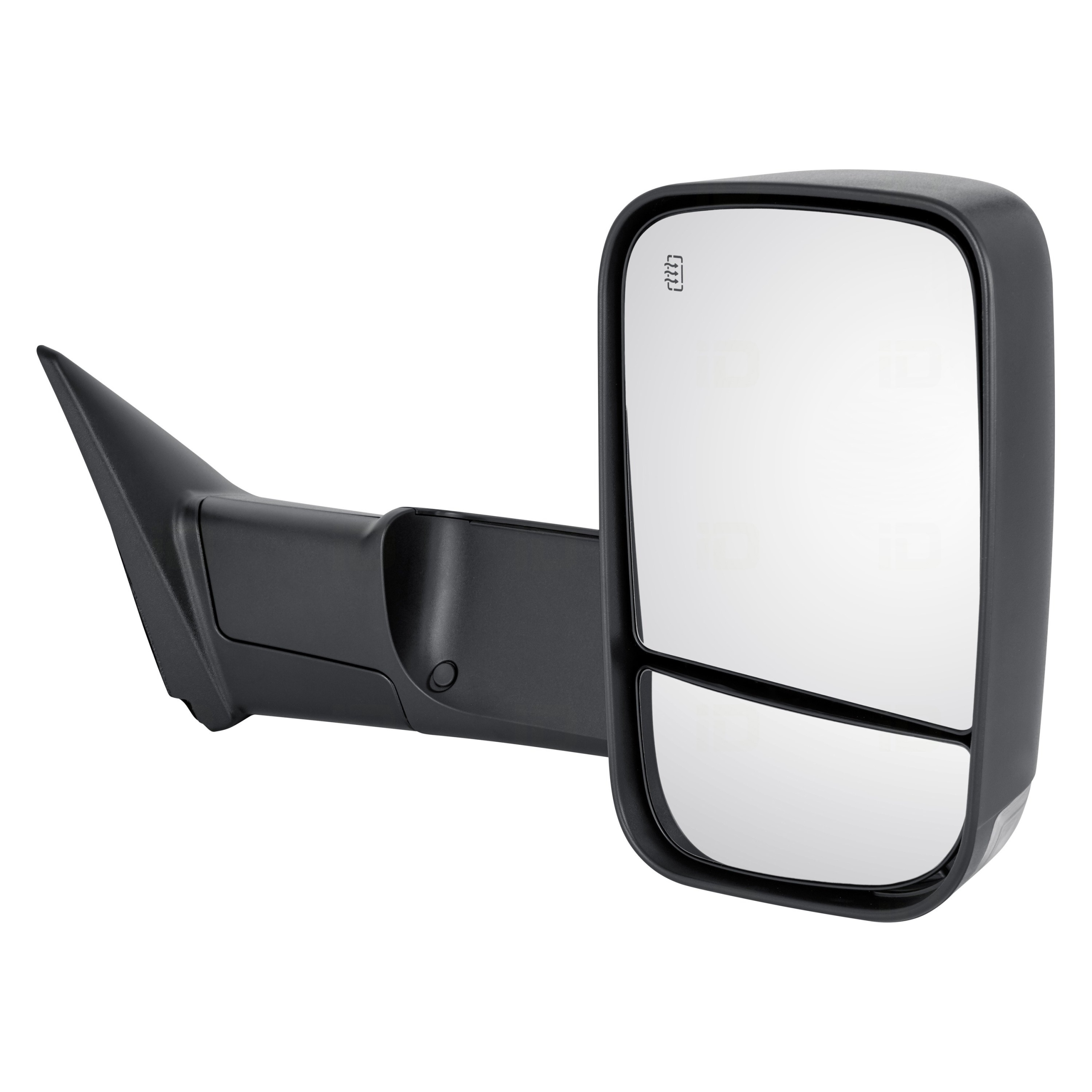 DODGE RAM 2500 2009-18 LUSTERKO PRAWE CZARNE 9PIN