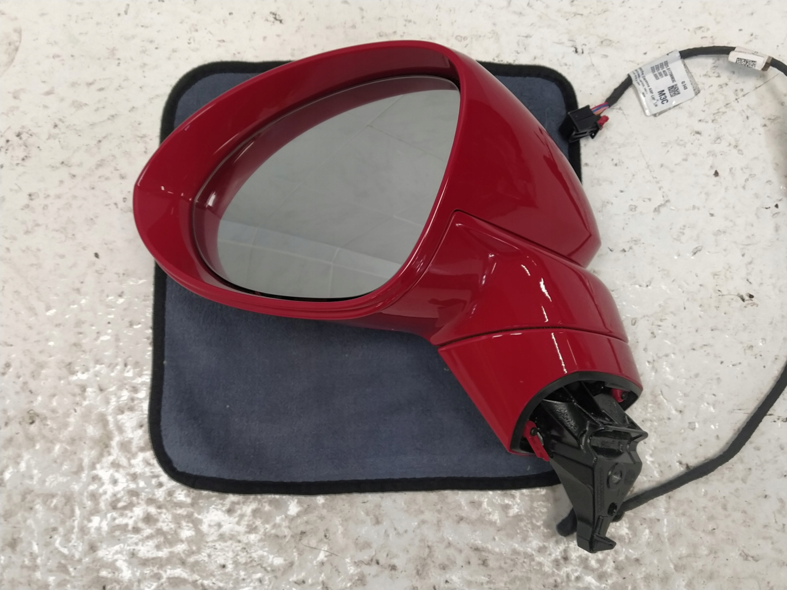 PORSCHE CAYENNE 9Y mirror exterior left 9+1PIN KAMERA indicator
