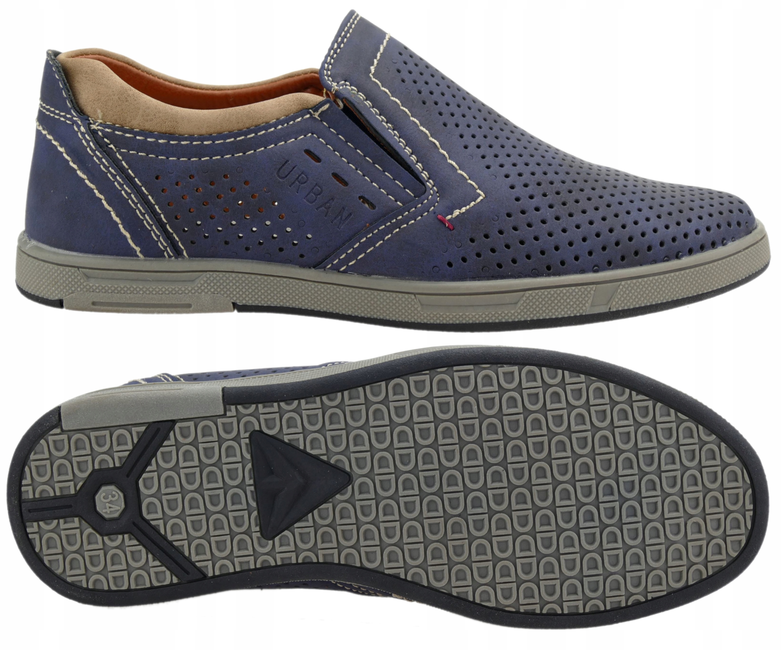 

Mokasyny Chłopięce Wizytowe Komunijne Półbuty 41