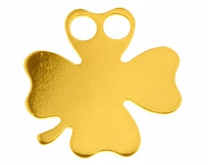 

Zawieszka blaszka koniczynka Celebrytka srebro 925